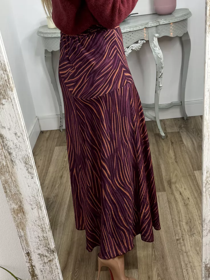 Falda Júlia estampada