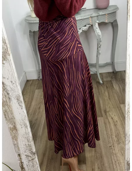 Falda Júlia estampada