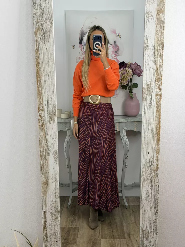 Falda Júlia estampada