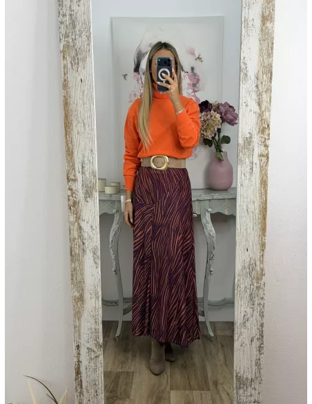 Falda Júlia estampada