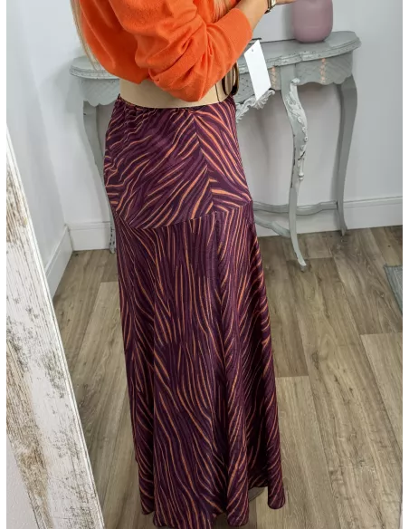 Falda Júlia estampada