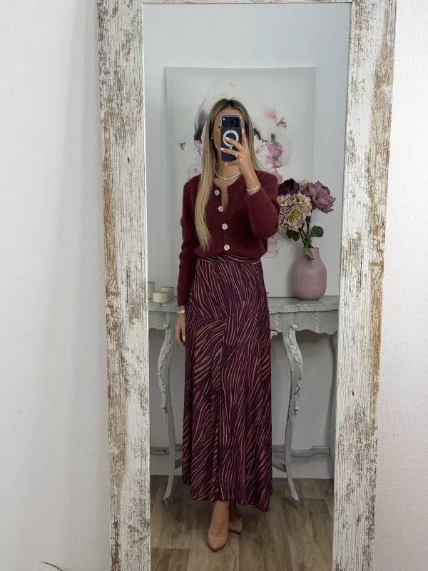 Falda Júlia estampada