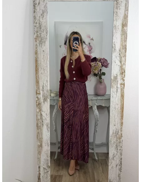 Falda Júlia estampada