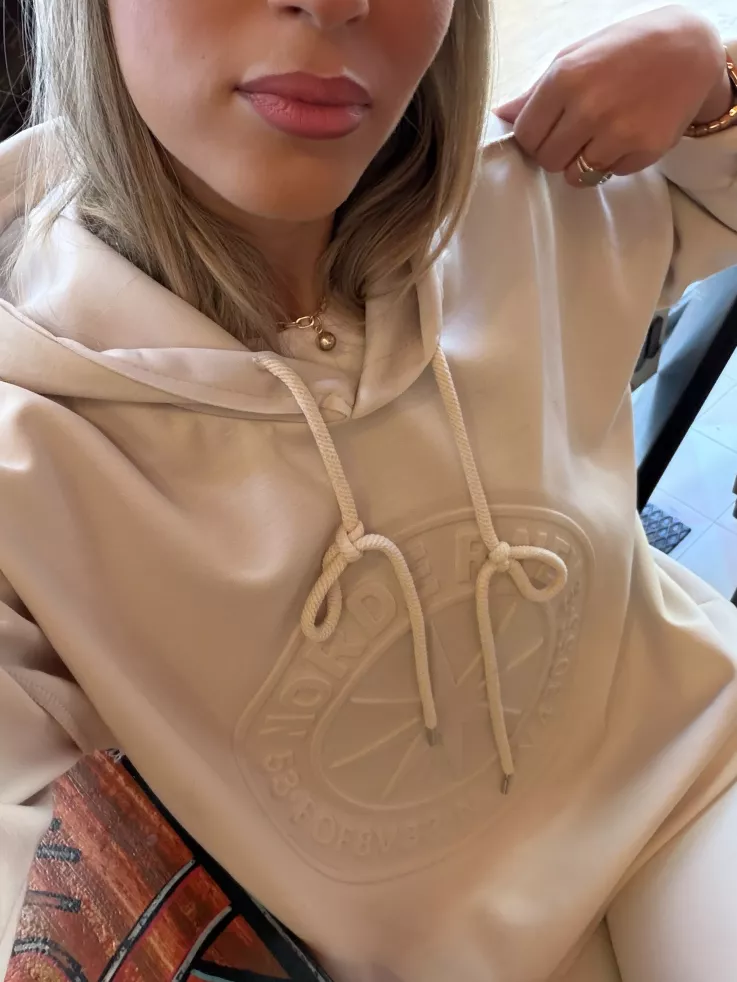 Sudadera Norde beige