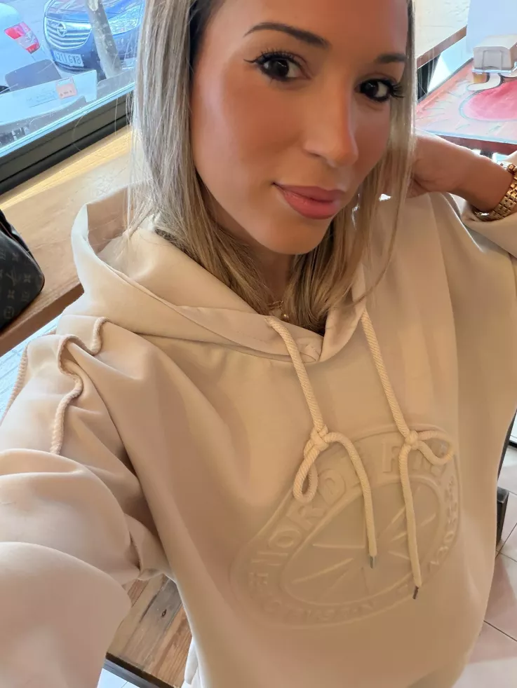 Sudadera Norde beige