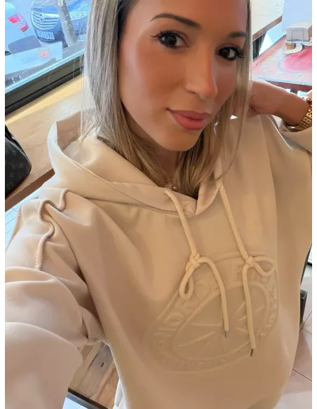 Sudadera Norde beige