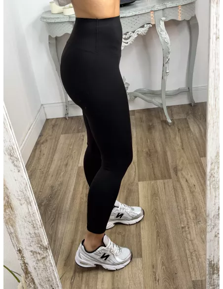 Leggins negro tiro alto liso