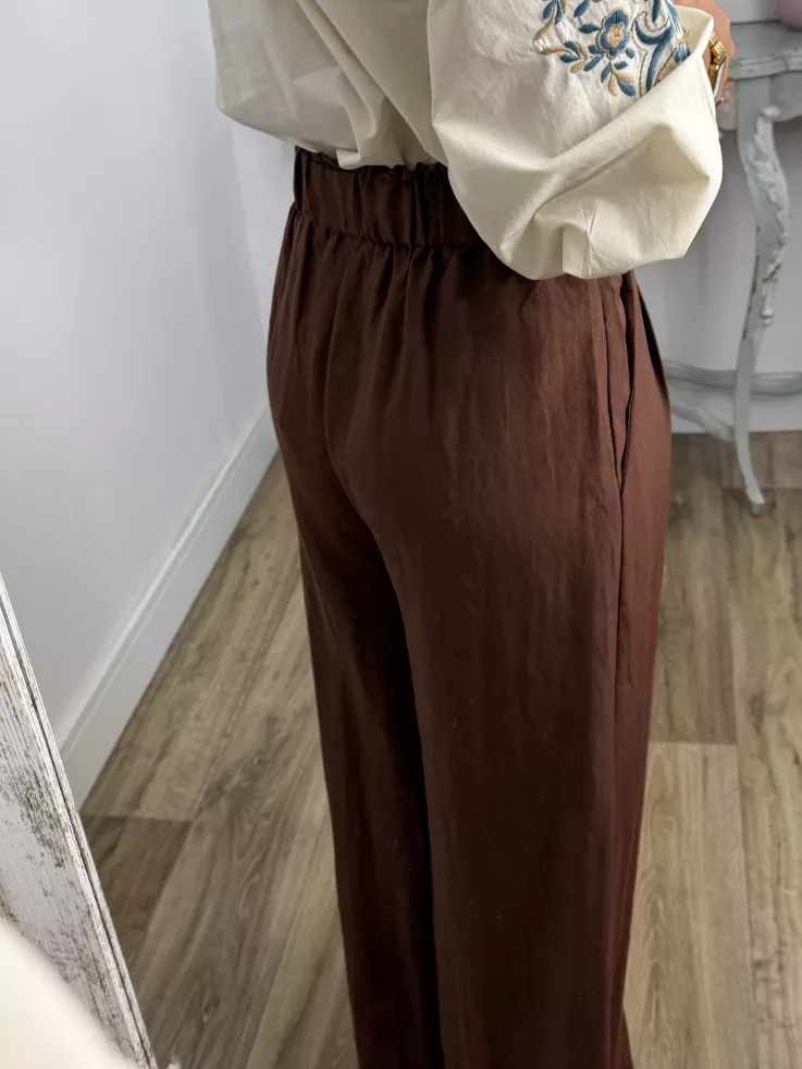 Pantalón Gale choco