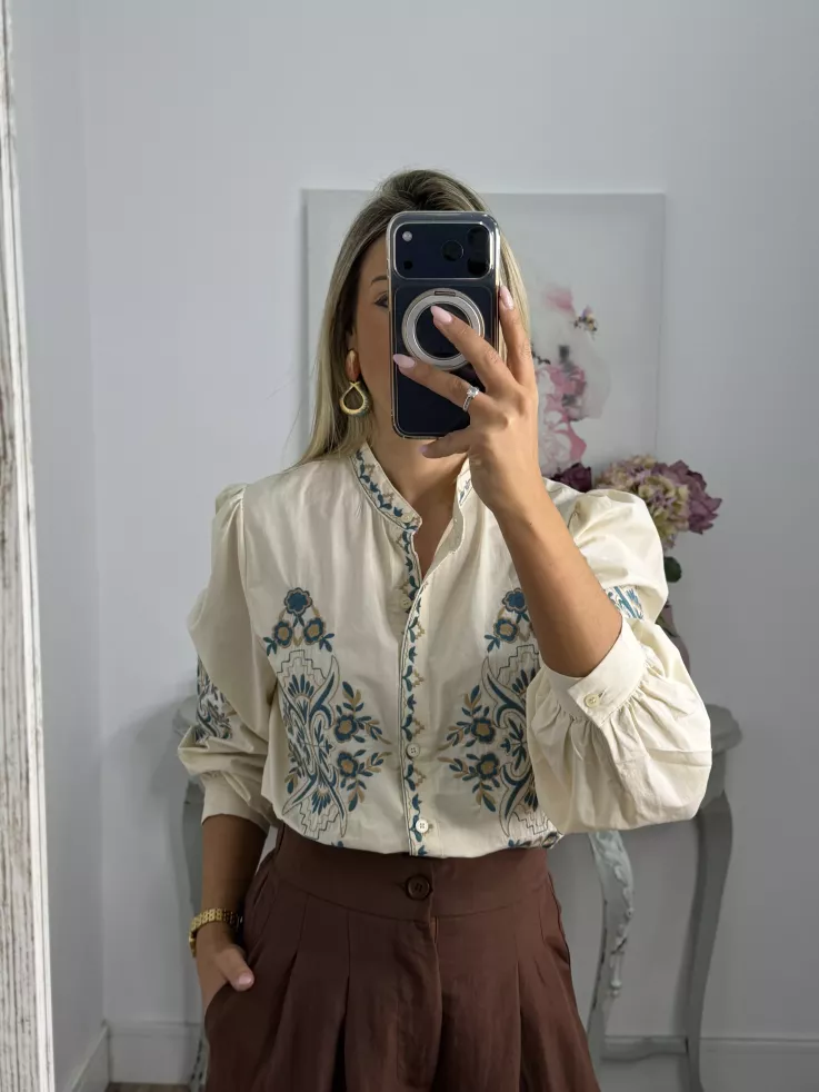 Pantalón Gale choco