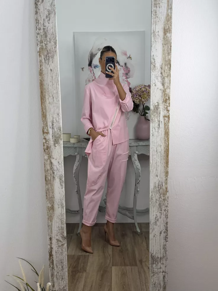 Conjunto Molina rosa