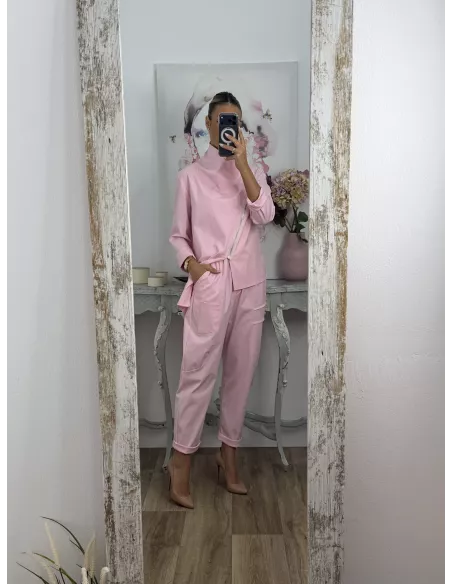 Conjunto Molina rosa