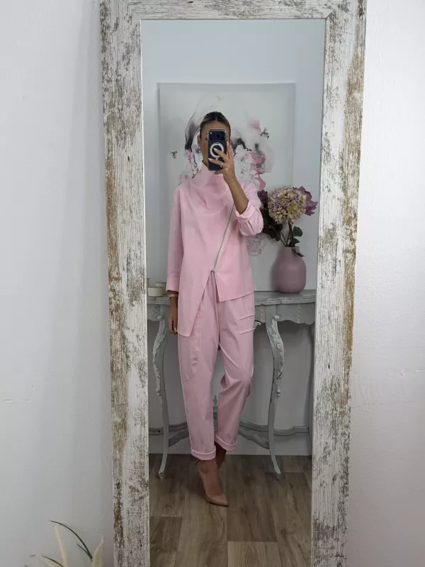 Conjunto Molina rosa