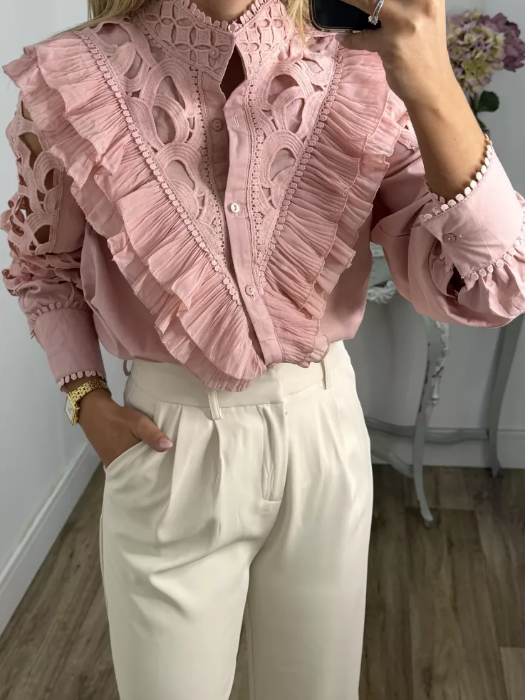 Camisa Sicilia rosa