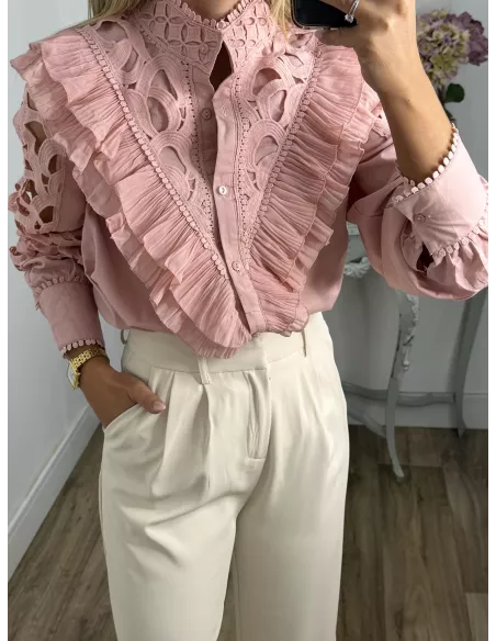 Camisa Sicilia rosa
