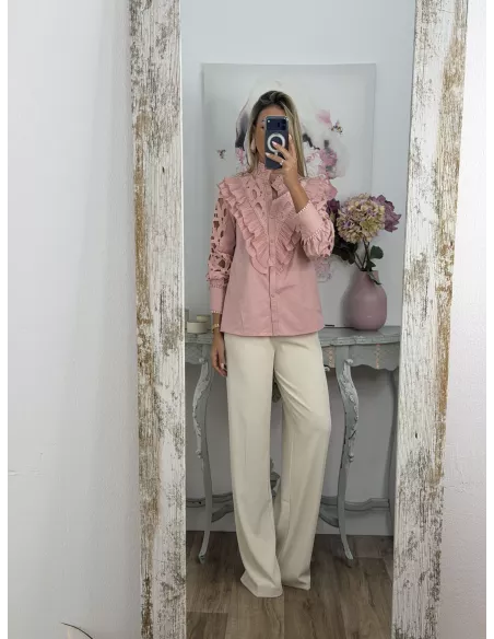 Camisa Sicilia rosa