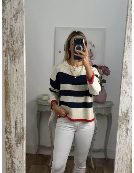 Jersey Davinia raya marino