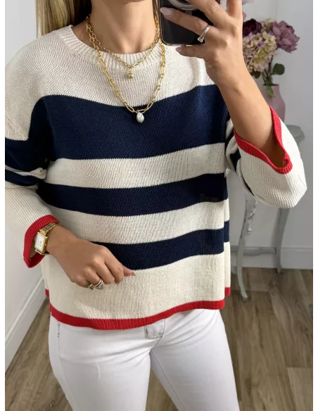 Jersey Davinia raya marino