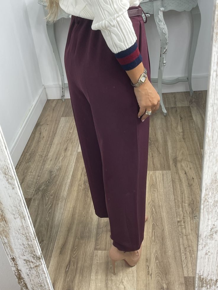 Pantalón Lu burdeos