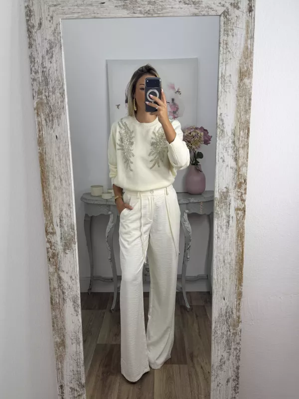 Pantalón Gantess hueso