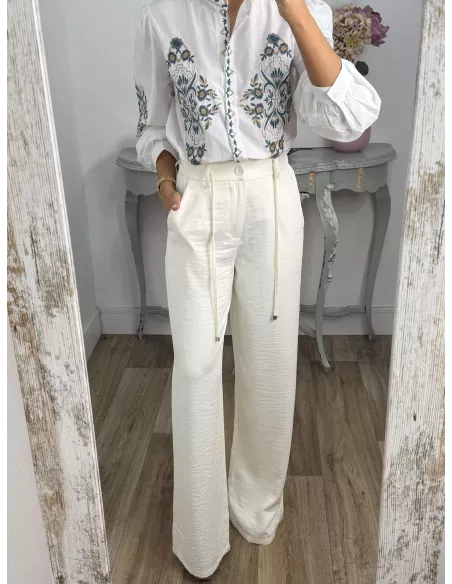 Pantalón Gantess hueso