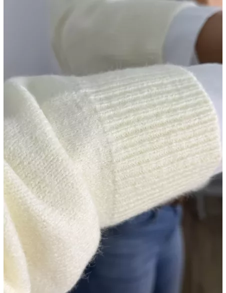 Jersey alas hueso lentejuelas