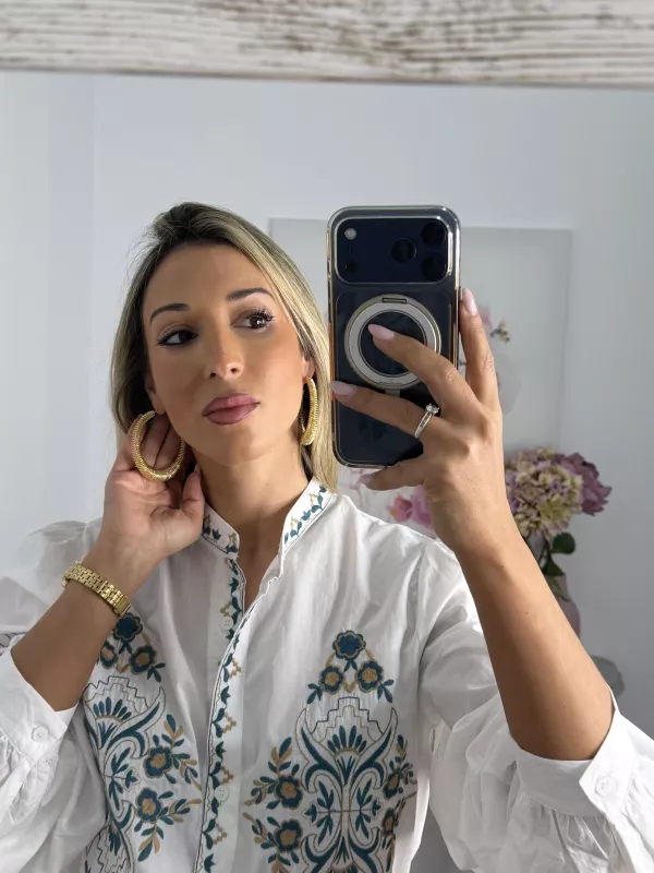 Pendientes de aro muelle