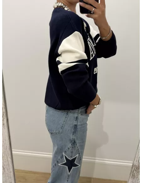 Jersey California azul marino