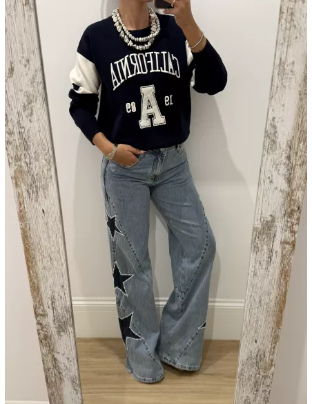 Jersey California azul marino