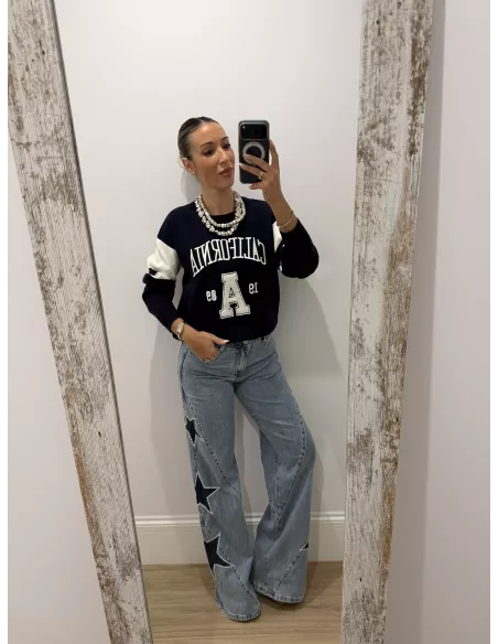 Jersey California azul marino