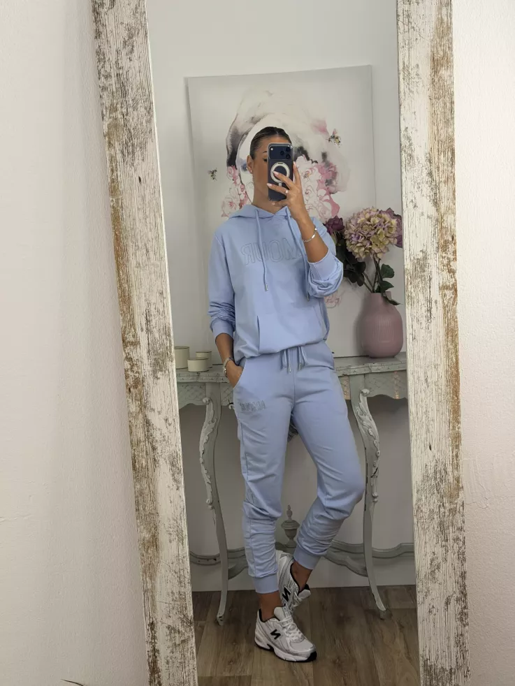 Conjunto sport Amour azul