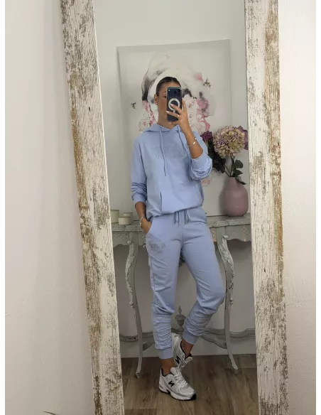 Conjunto sport Amour azul