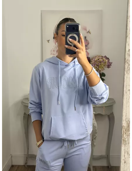 Conjunto sport Amour azul