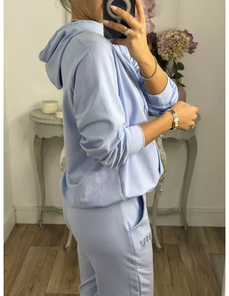 Conjunto sport Amour azul