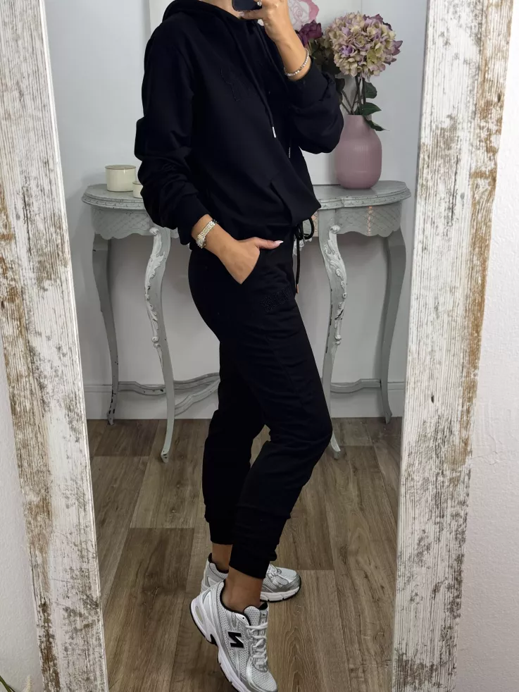 Conjunto sport Amour negro