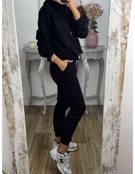 Conjunto sport Amour negro