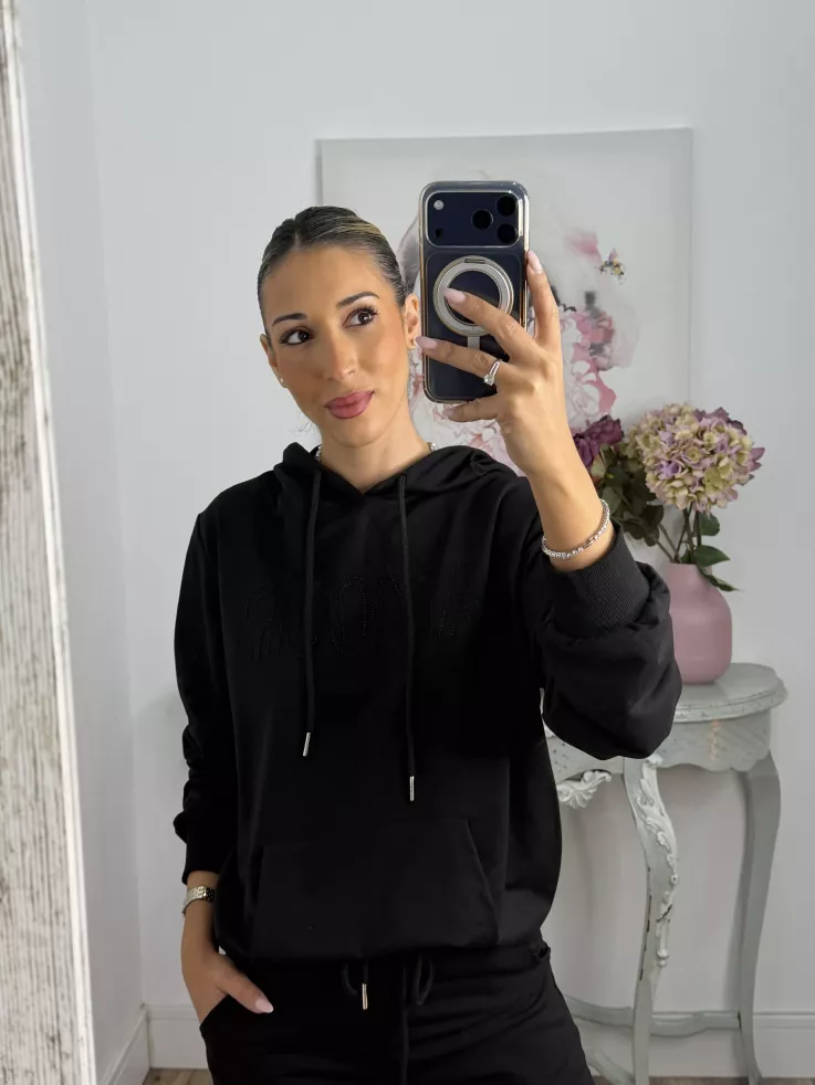 Conjunto sport Amour negro