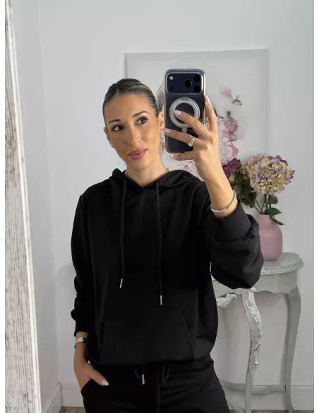 Conjunto sport Amour negro