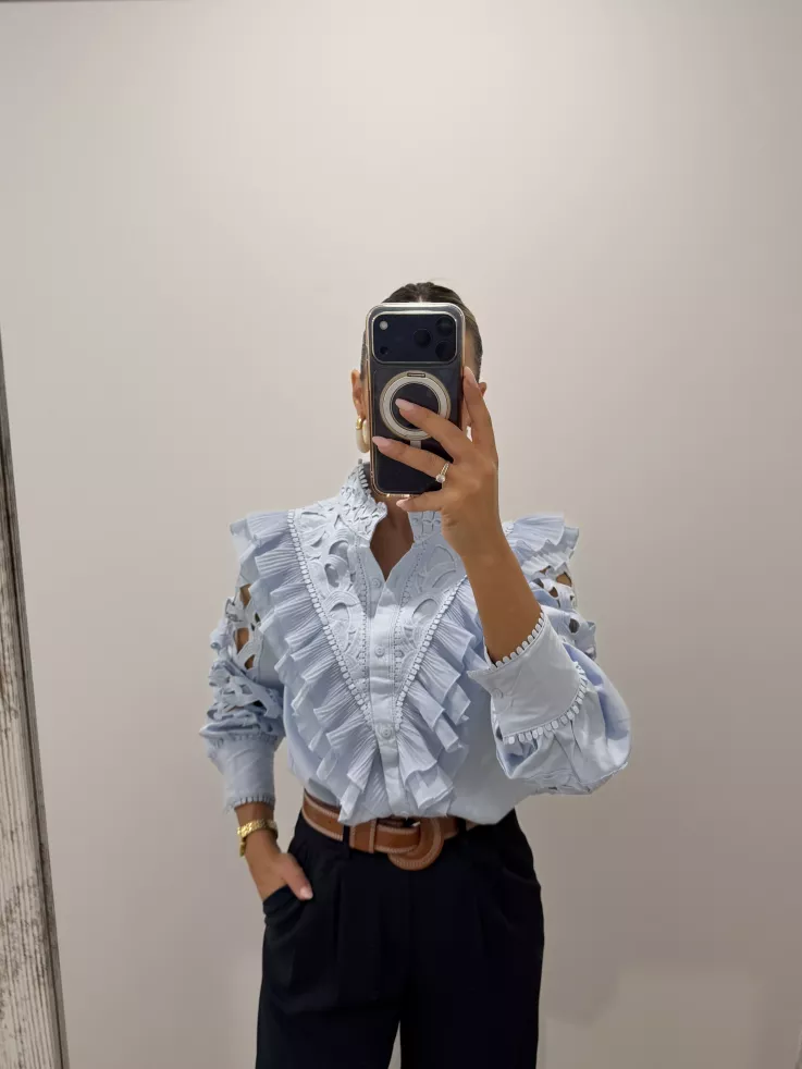 Camisa Sicilia celeste