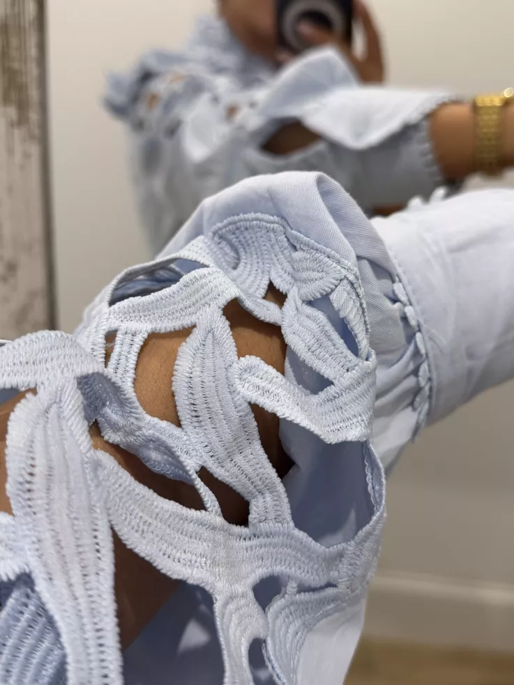 Camisa Sicilia celeste