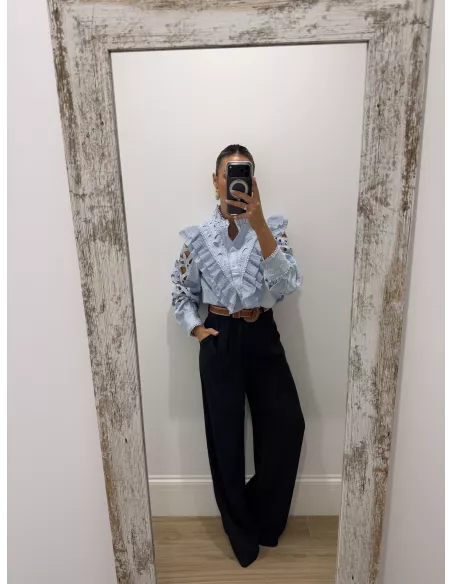 Camisa Sicilia celeste