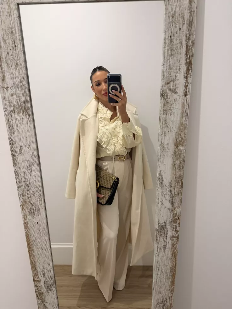 copia de Camisa Sicilia hueso