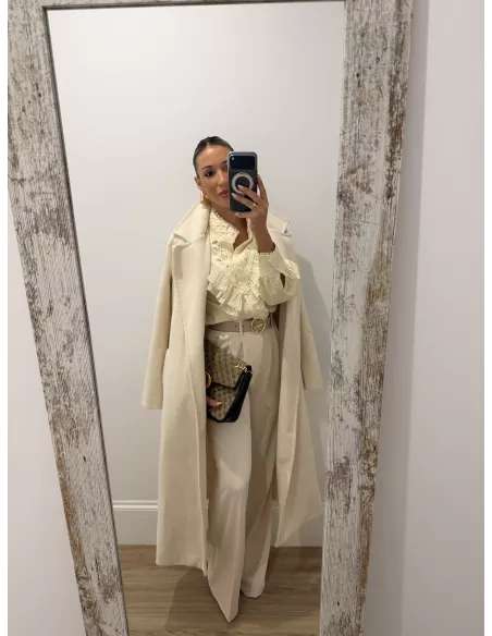 copia de Camisa Sicilia hueso