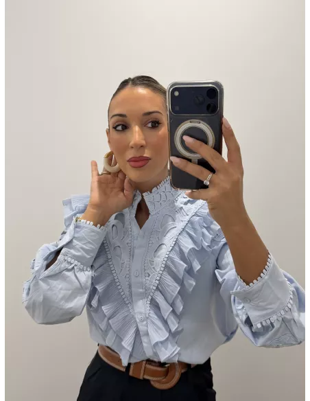 Pendientes aro carey y dorado