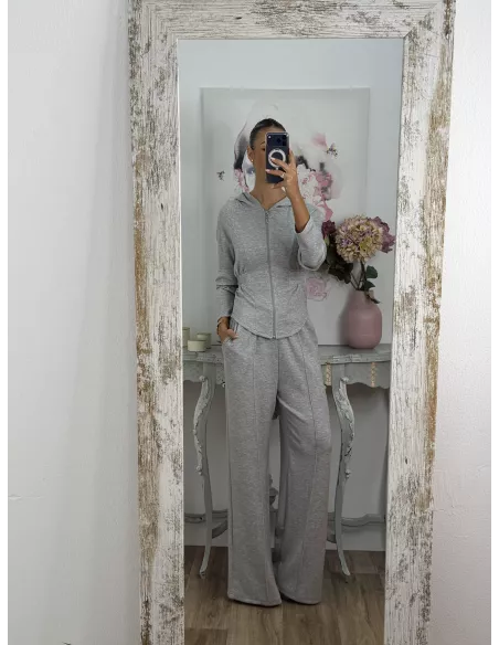 Conjunto Aura gris