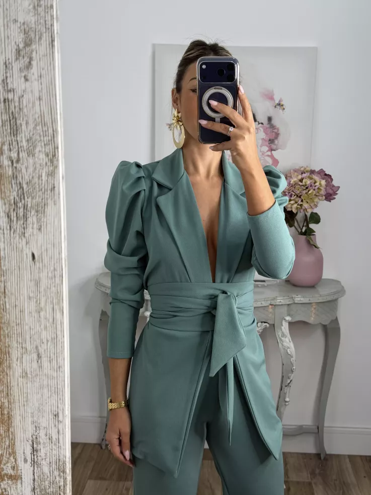 Conjunto Laras verdeagua