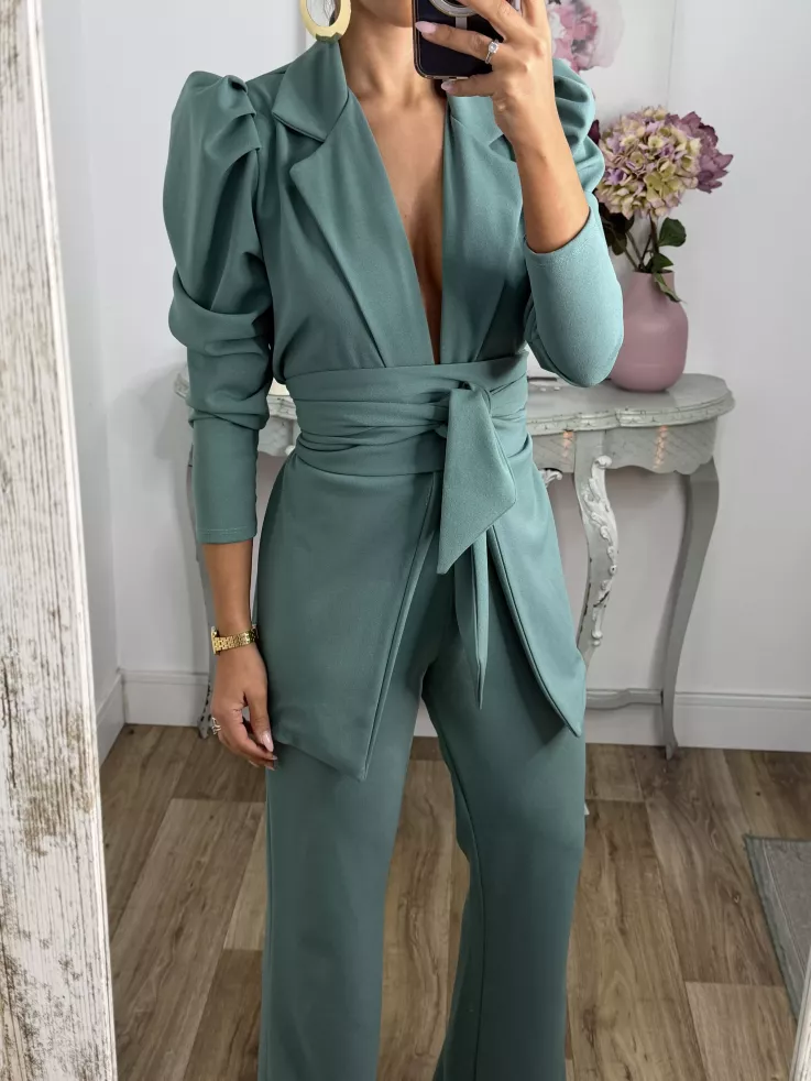 Conjunto Laras verdeagua