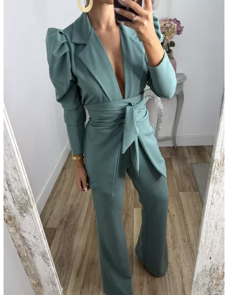 Conjunto Laras verdeagua