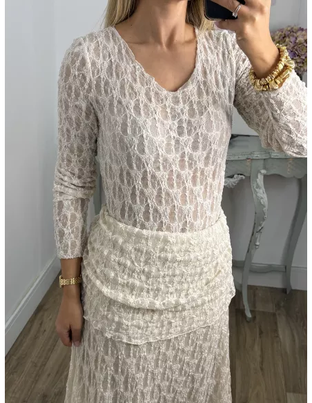 Conjunto Calema beige