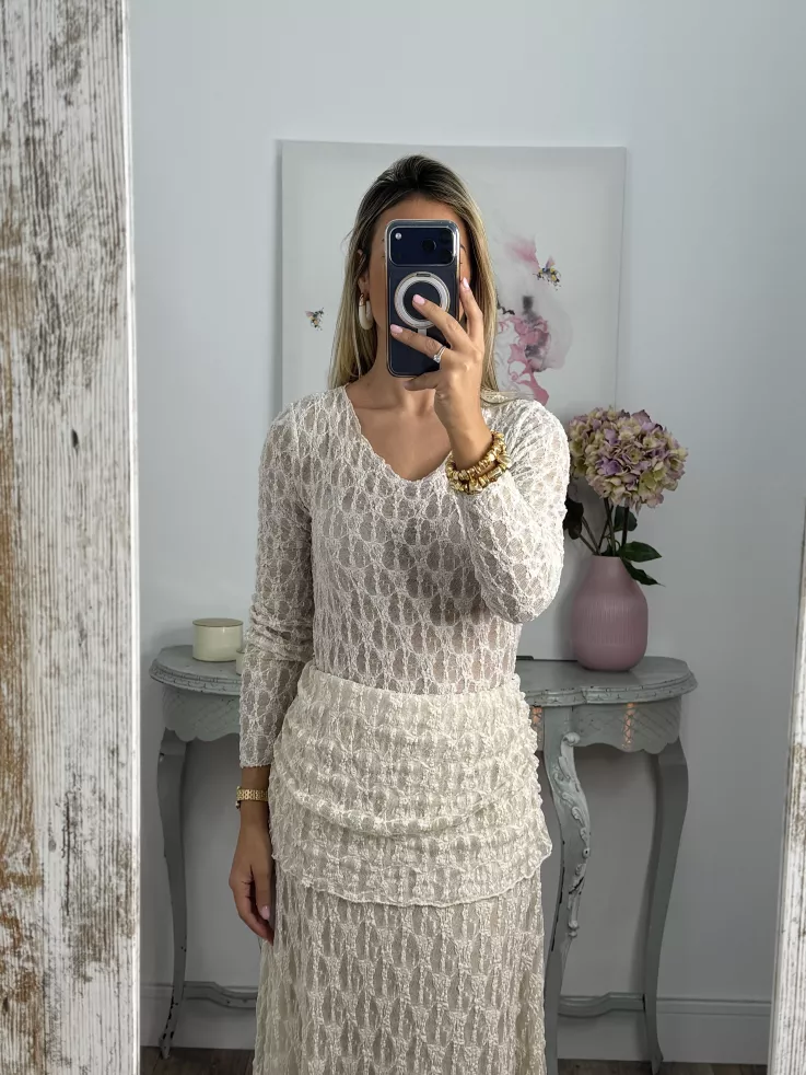 Conjunto Calema beige