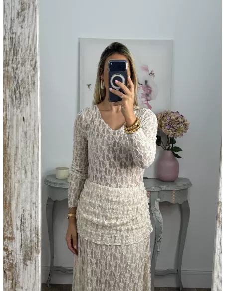 Conjunto Calema beige